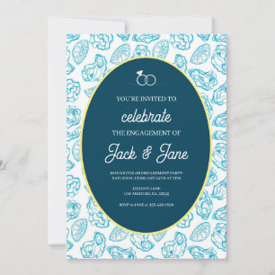 Oyster Engagement Party Invitation