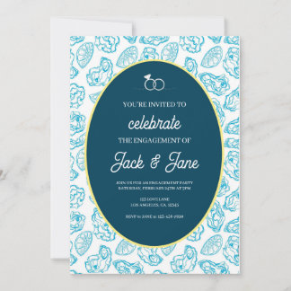 Oyster Engagement Party Invitation