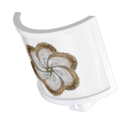 Oyster Flower Night Light - Design C (Angled)