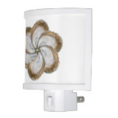Oyster Flower Night Light - Design C (Left)