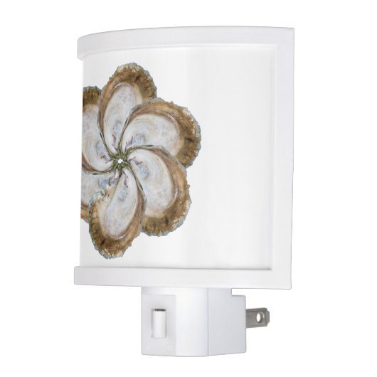 Oyster Flower Night Light - Design C (Left)