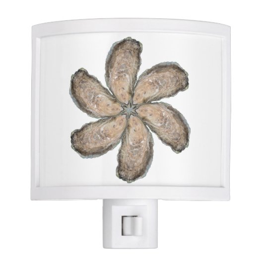 Oyster Flower Night Light - Design D (Front)