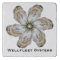 Oyster Flower Stone Trivet - Design A