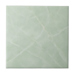 Oyster Green Onyx | Crystal Stone Pattern   Ceramic Tile
