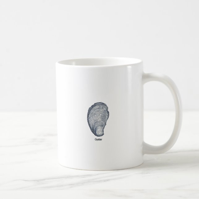 Oyster Logo Coffee Mug (Right)