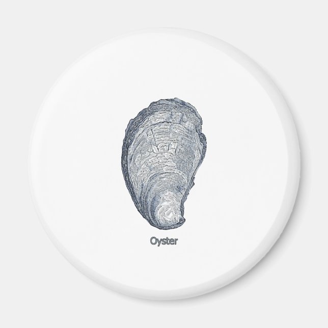 Oyster Logo Magnet (Front)
