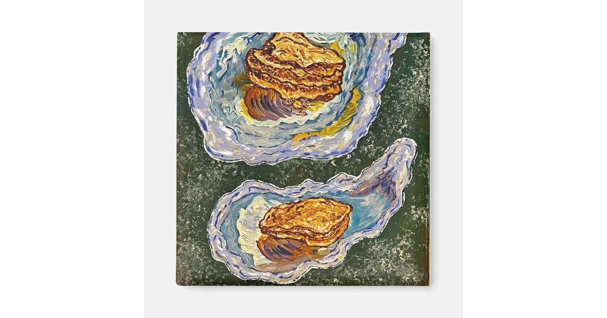 Oyster Magnet | Zazzle
