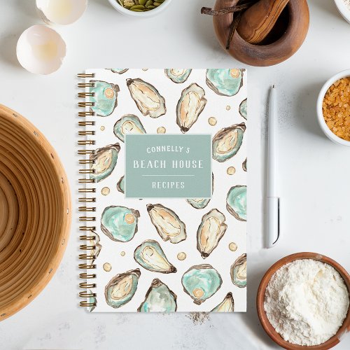 Oyster  Pearl Beach House Summer Recipe Notebook