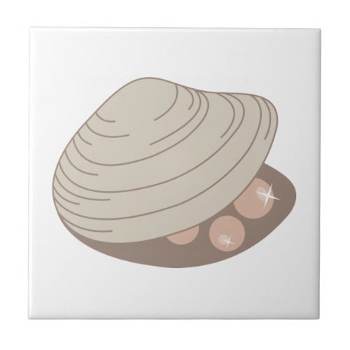Oyster Pearls Ceramic Tile