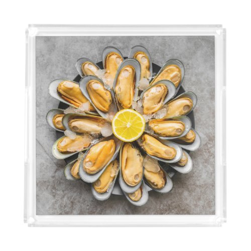 Oyster Platter Acrylic Tray