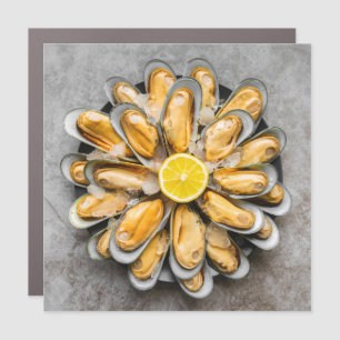 Oyster Platter Car Magnet
