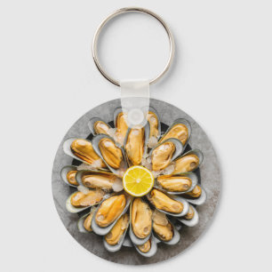 Oyster Platter Keychain
