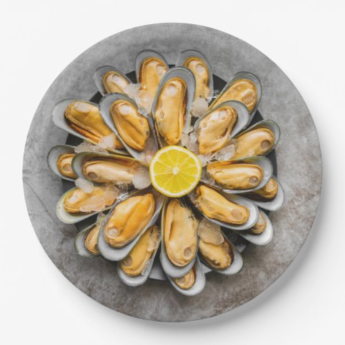 Oyster Platter Paper Plates