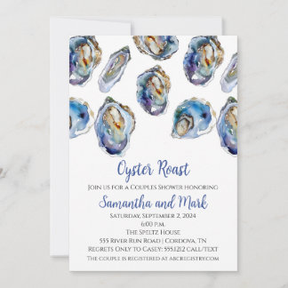 Oyster Roast Bridal Shower Invitation