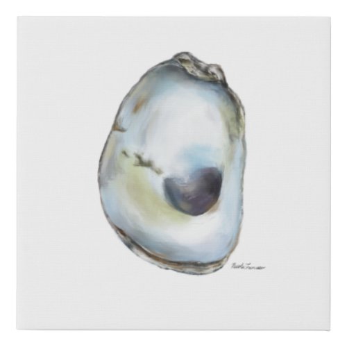 Oyster Shell Canvas Painting