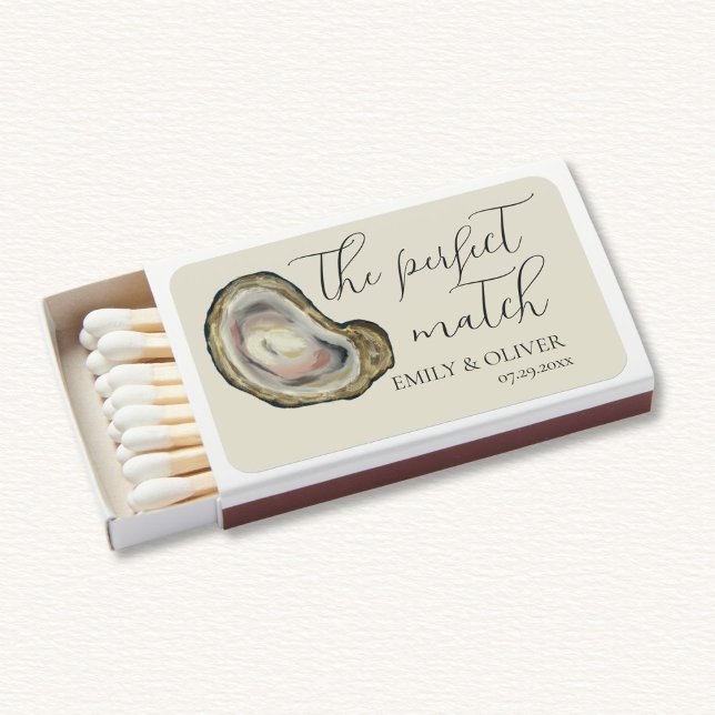 Oyster Shells Wedding  Matchboxes (Creator Uploaded)