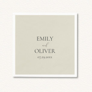 Oyster Shells Wedding  Napkins