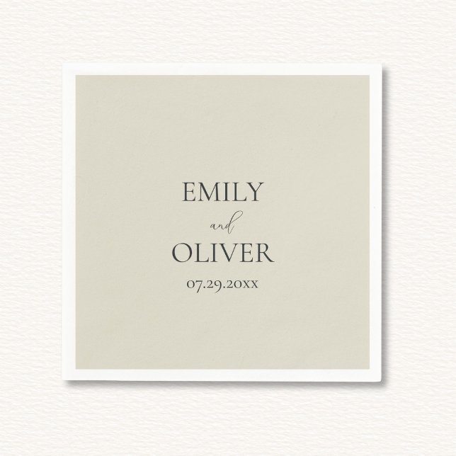 Oyster Shells Wedding  Napkins (Creator Uploaded)