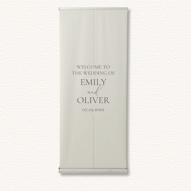 Oyster Shells Wedding  Retractable Banner (Creator Uploaded)