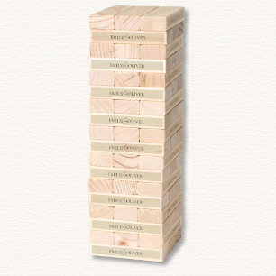 Oyster Shells Wedding  Topple Tower