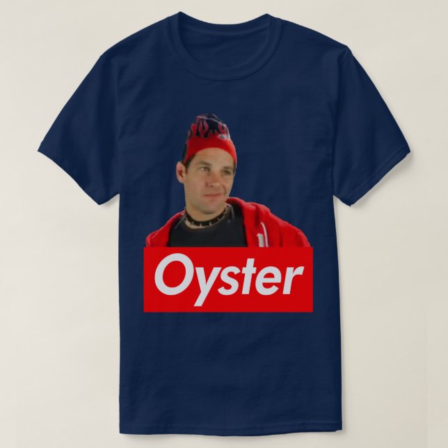 Oyster Smiling T-Shirt (Design Front)