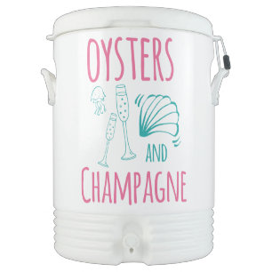 Oysters and Champagne Fish Cooler