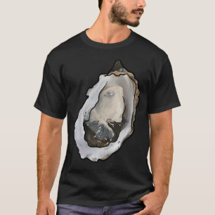 Oysters and pearls in Cream T-Shirt
