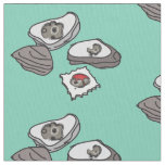 Oysters and Saltines Fabric