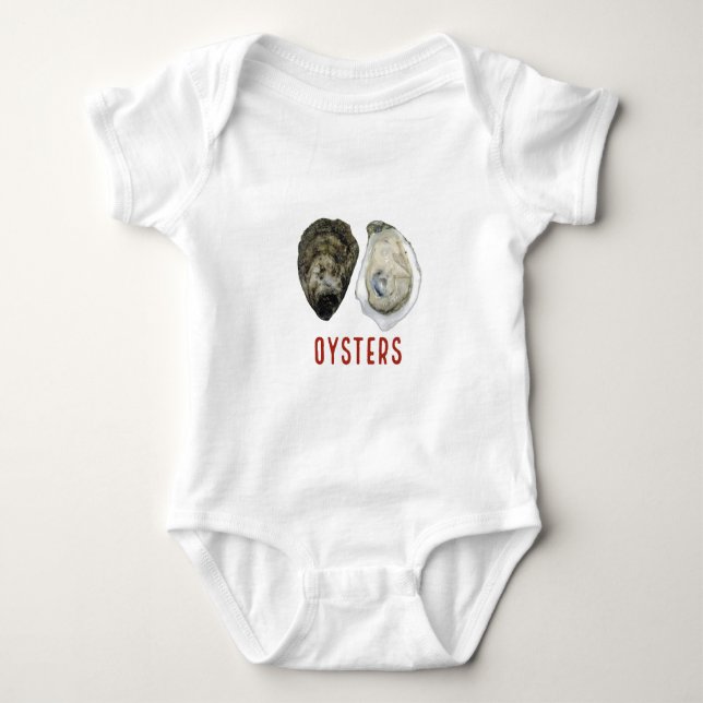 OYSTERS BABY BODYSUIT (Front)