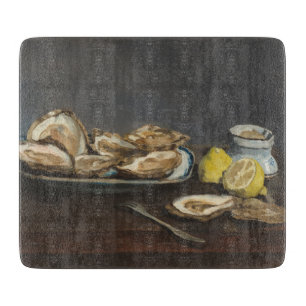 Oysters (by Edouard Manet) Cutting Board
