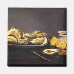 Oysters - Édouard Manet Magnet