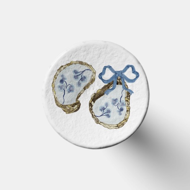 Oysters With Blue Bow  Golf Tees (Top)
