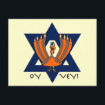 OyVey Turkey Postcard<br><div class="desc">OyVey Turkey Postcard</div>