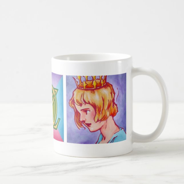 OZ Coffee Mug -  Oz w/ Dorothy & Ozma (Right)