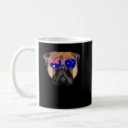 OZ Flag Bullmastiff Dog Australia Pocket  Coffee Mug