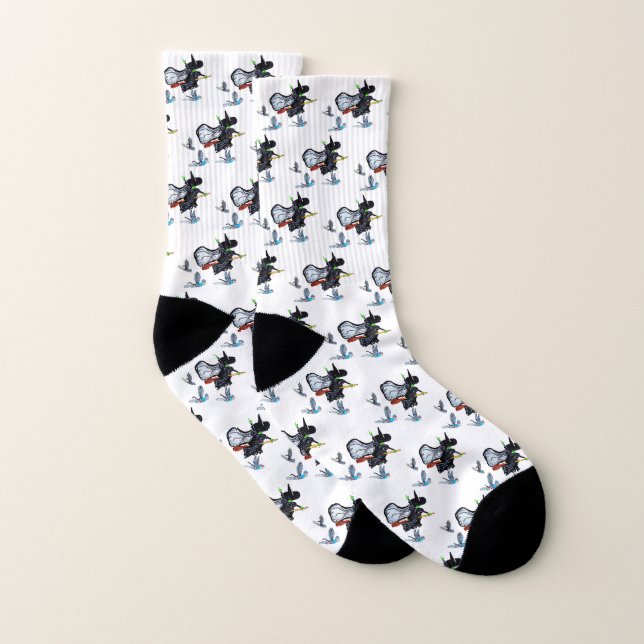OZ FLYING WICKED WITCH SOCKS (Pair)
