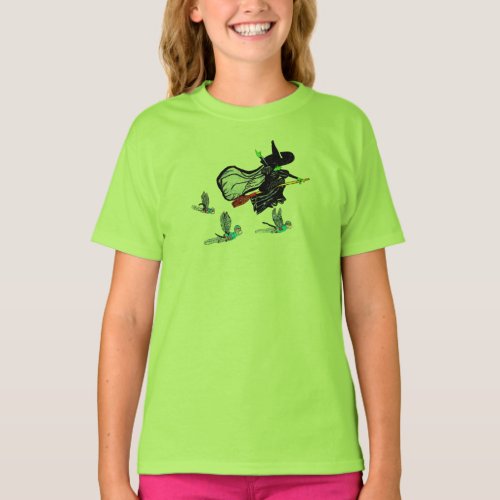OZ FLYING WICKED WITCH T_Shirt