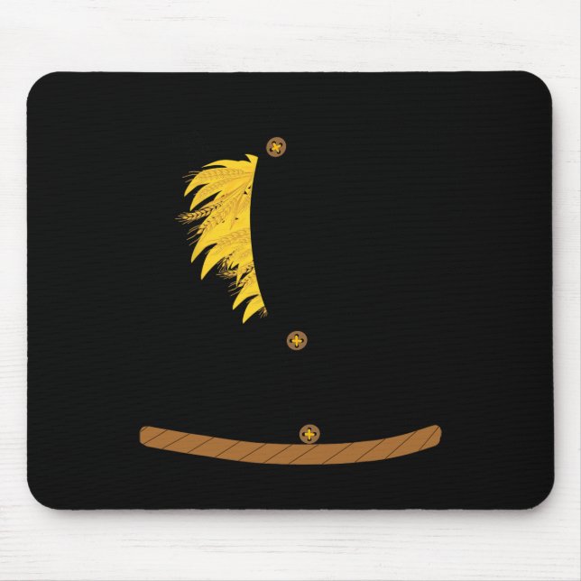 OZ Halloween Scarecrow Costume  Art-Fun Wizard of  Mouse Pad (Front)
