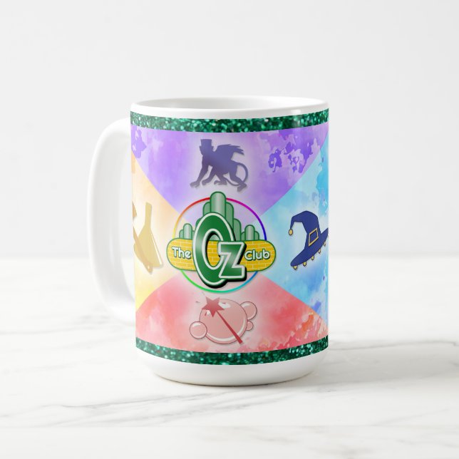 Oz Map Mug (Front Left)