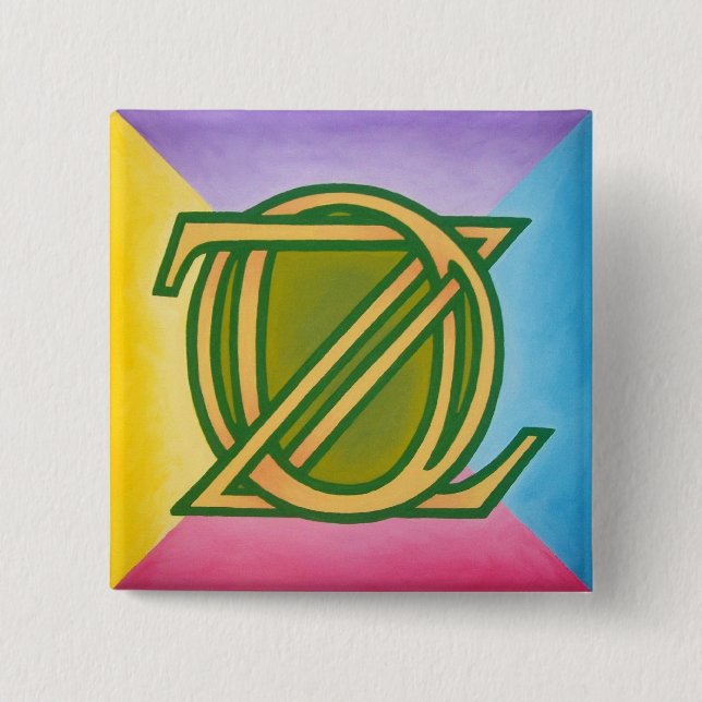 Oz Pinback Button (Front)