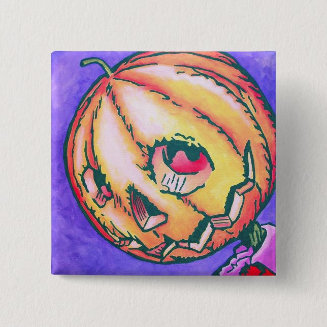 Oz Pinback - Jack Pumpkinhead Pinback Button (Front)