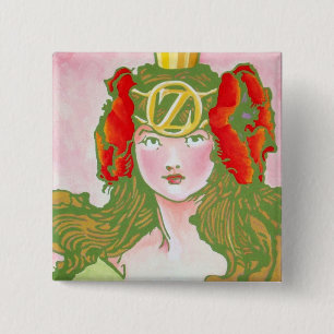 Oz Pinback - Ozma Button
