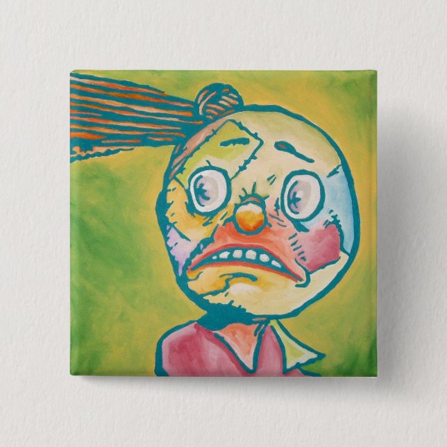 Oz Pinback - Scraps Button (Front)