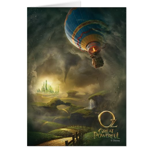 Oz: The Great and Powerful Poster 1 Cards (Front)