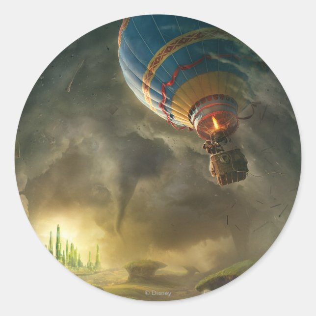 Oz: The Great and Powerful Poster 1 Classic Round Sticker (Front)