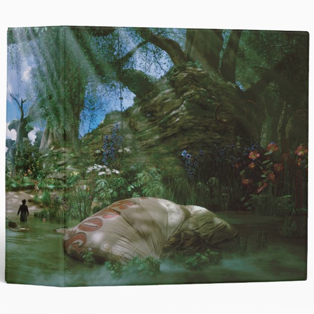 Oz: The Great and Powerful Poster 3 3 Ring Binder (Front/Spine)