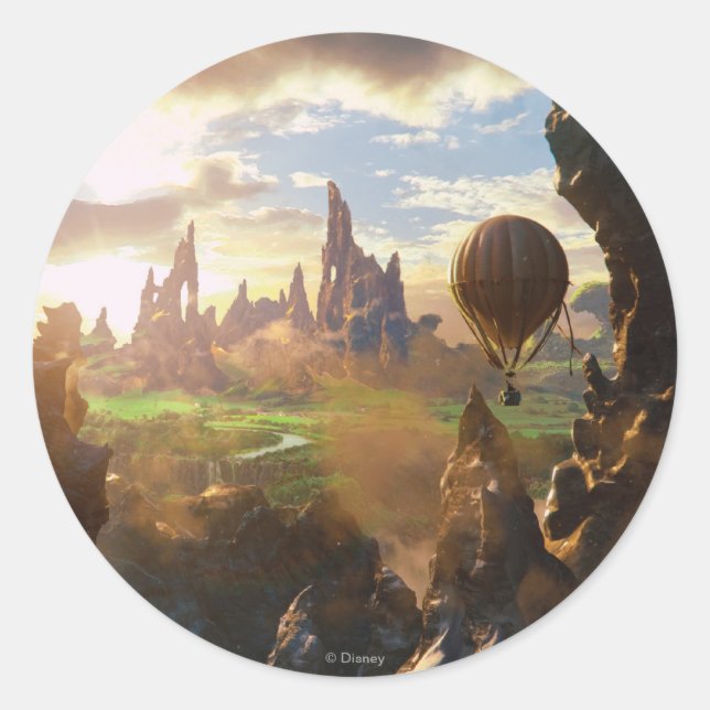 Oz: The Great and Powerful Poster 4 Classic Round Sticker (Front)