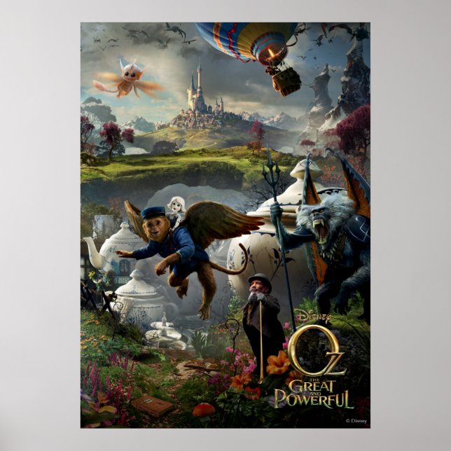 Oz: The Great and Powerful Poster 5 (Front)