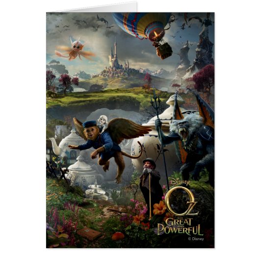 Oz: The Great and Powerful Poster 5 Cards (Front)