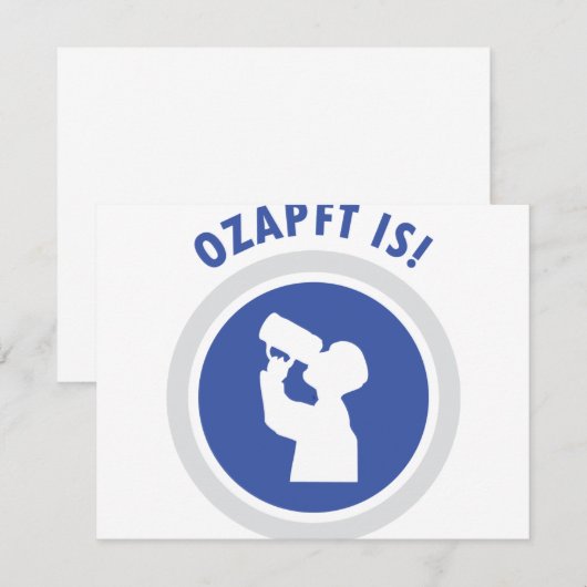 ozapftis Oktoberfest bavarian icon (Front/Back)
